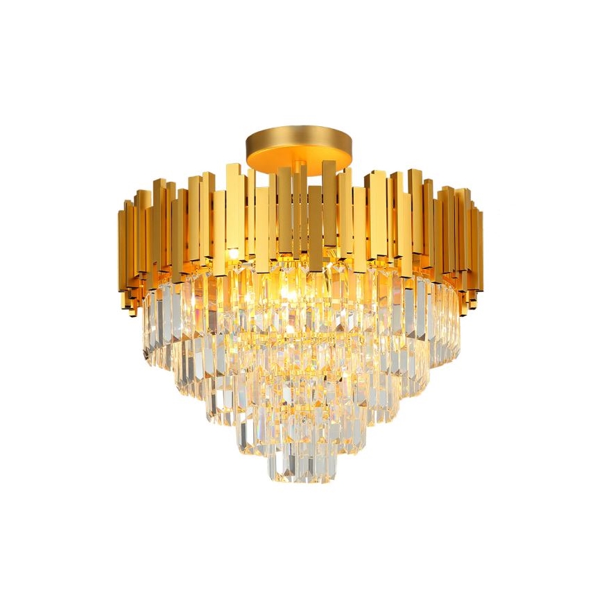 Brilagi - PLAZA Flush-Mount Chandelier 9xE14/40W/230V