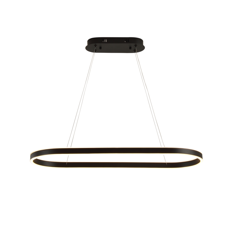 Brilagi - PONDIE LED Cable Pendant Lamp, 43W/230V, 80x30 cm, Black