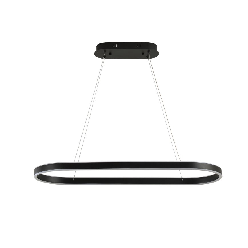 Brilagi - PONDIE LED Cable Pendant Lamp, 43W/230V, 80x30 cm, Black
