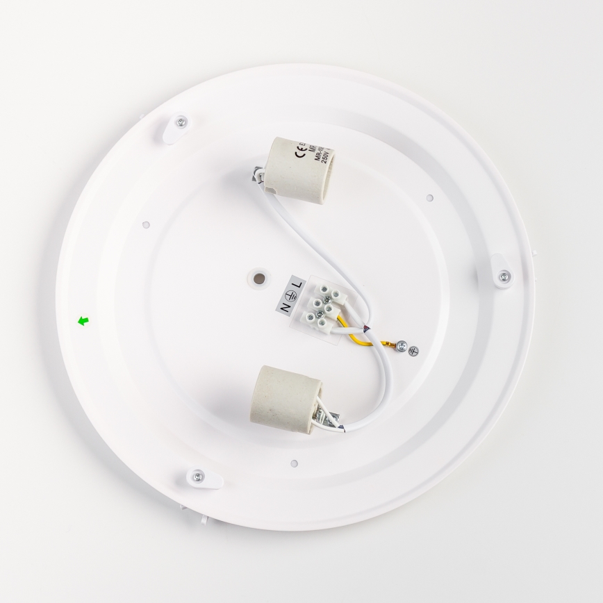 Brilagi - POOL Bathroom ceiling light 2xE27/15W/230V Ø 30 cm IP54 white