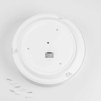 Brilagi - POOL Bathroom Ceiling Light 3xE27/15W/230V Ø 40 cm IP54 White