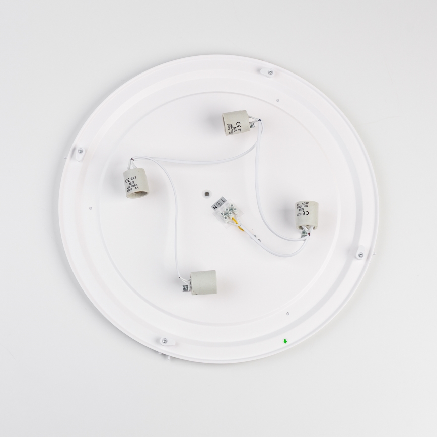 Brilagi - POOL Bathroom Ceiling Light 4xE27/15W/230V, Ø 50 cm, IP54, Beige