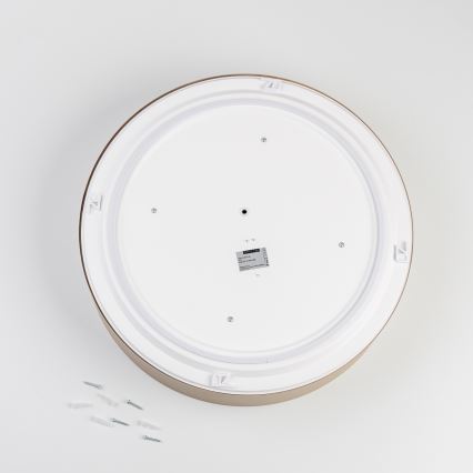 Brilagi - POOL Bathroom Ceiling Light 4xE27/15W/230V, Ø 50 cm, IP54, Beige