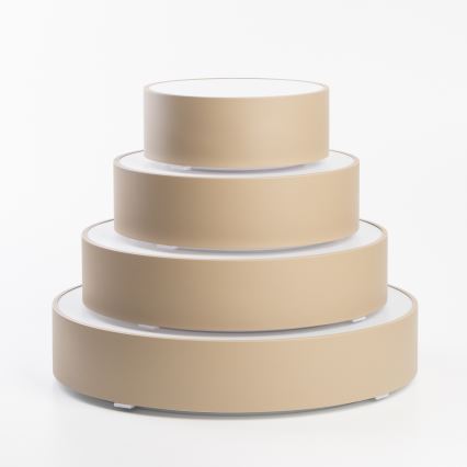 Brilagi - POOL Bathroom Ceiling Light 4xE27/15W/230V, Ø 50 cm, IP54, Beige