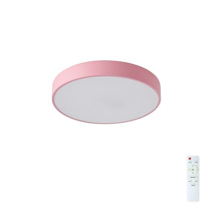 Brilagi - POOL LED Dimmable Ceiling Light LED/36W/230V 3000-6000K Ø 30 cm pink + remote control