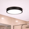 Brilagi - POOL LED Bathroom Ceiling Light 24W/230V, 3000/4000/5500K, Ø 30 cm, IP54, Black