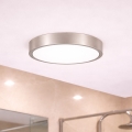 Brilagi - POOL LED Bathroom Ceiling Light 24W/230V 3000/4000/5500K Ø 30 cm IP54 Matte Chrome