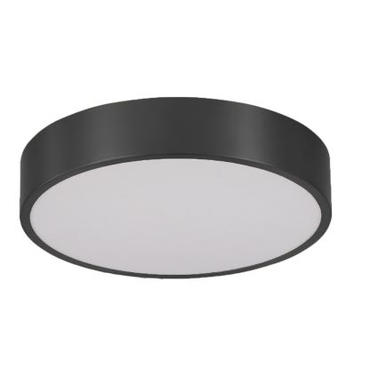 Brilagi - POOL LED Bathroom Ceiling Light 24W/230V, selectable 3000/4000/5500K, Ø 30 cm, IP54, Black