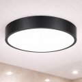 Brilagi - POOL LED Bathroom Ceiling Light 36W, 230V, 3000/4000/5500K, Ø40 cm, IP54, Black