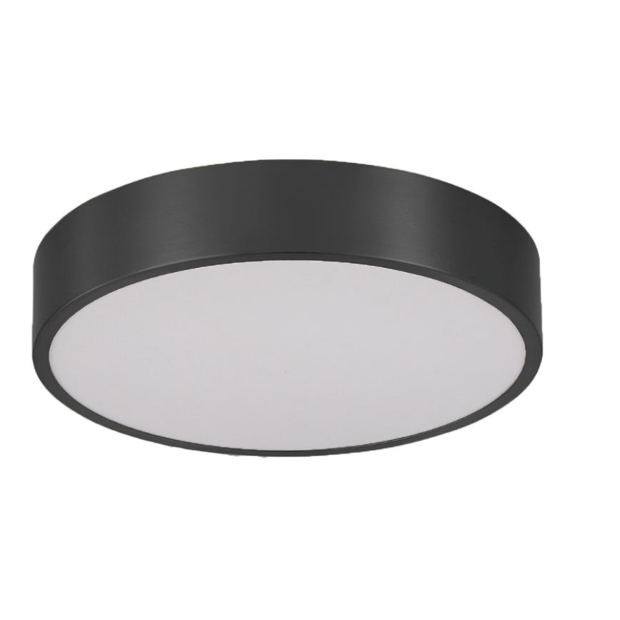 Brilagi - POOL LED Bathroom Ceiling Light, 36W, 230V, Selectable 3000/4000/5500K, Ø 40 cm, IP54, Black
