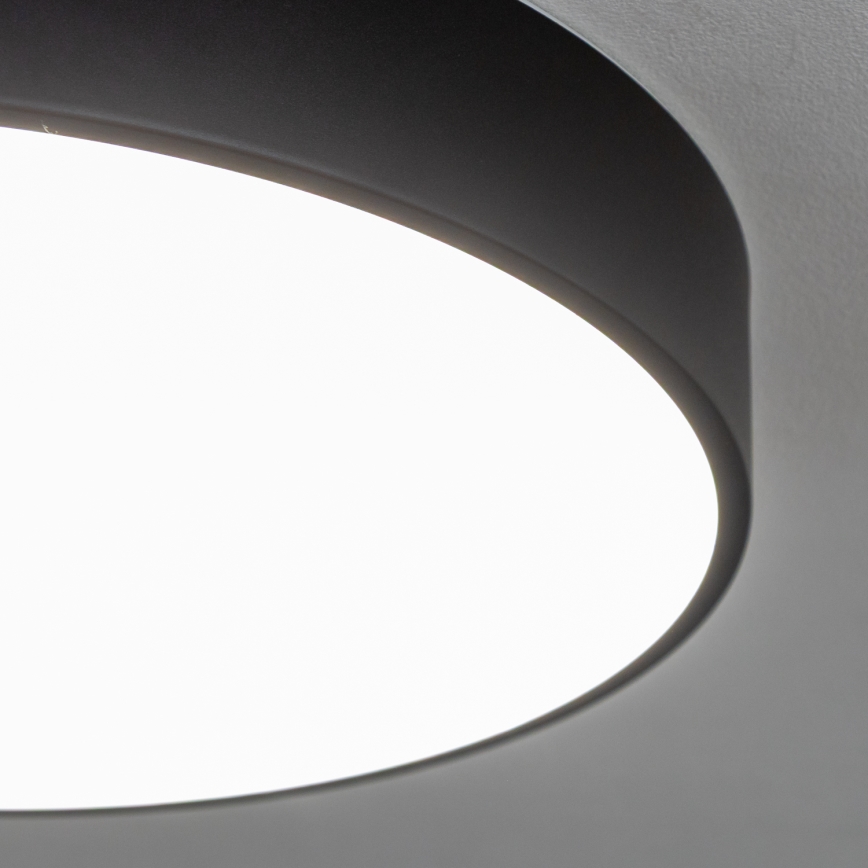 Brilagi - POOL LED Bathroom Ceiling Light, 36W, 230V, Selectable 3000/4000/5500K, Ø 40 cm, IP54, Black