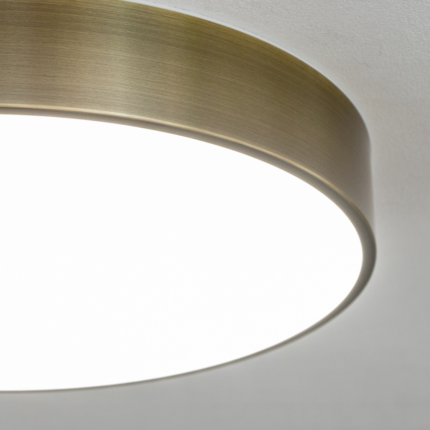 Brilagi - POOL LED Bathroom Ceiling Light 36W/230V 3000/4000/5500 K Ø 40 cm IP54 Brass