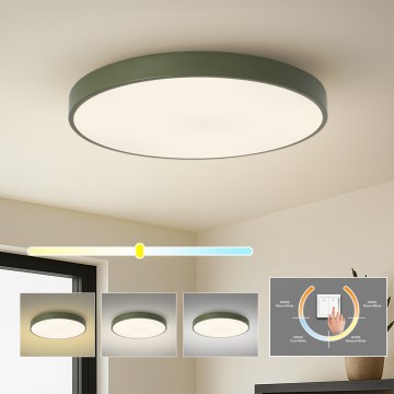 Brilagi - POOL LED Ceiling Light, 100W, 230V, 3000/4000/6000K, Ø 80 cm, Green