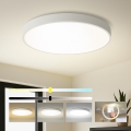 Brilagi - POOL LED Ceiling Light 100W/230V 3000/4000/6000K, Ø 80 cm, White