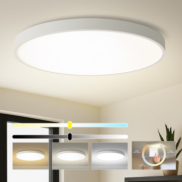 Brilagi - POOL LED Ceiling Light 180W/230V 3000/4000/6000K Ø 120 cm White