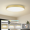 Brilagi - POOL LED Ceiling Light 180W/230V, 3000/4500/6000K, 120 cm diameter, Gold