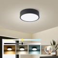 Brilagi - POOL LED Ceiling Light 18W/230V 3000/4000/6000K Ø 20 cm Black