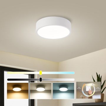 Brilagi - POOL LED Ceiling Light, 18W, 230V, Adjustable Color Temperature 3000/4500/6000K, Ø 20 cm, White