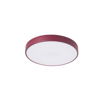 Brilagi - LED Ceiling Light POOL LED/36W/230V 3000/4000/6000K Ø 30 cm burgundy