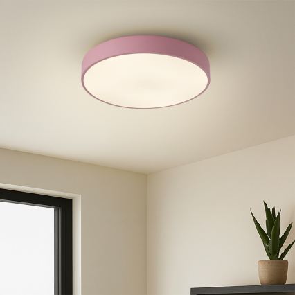 Brilagi - POOL LED Ceiling Light LED/36W/230V 3000/4000/6000K, dia. 30 cm, Pink