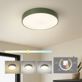 Brilagi - POOL LED Ceiling Light, 36W, 230V, Selectable 3000/4000/6000K, Ø 30 cm, Green