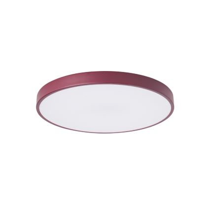 Brilagi - POOL LED Ceiling Light 60W 230V, switchable 3000/4000/6000K, Ø 50 cm, burgundy