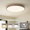 Brilagi - POOL LED Ceiling Light 60W, 230V, 3000/4000/6000K (selectable), Ø 60 cm, Brown