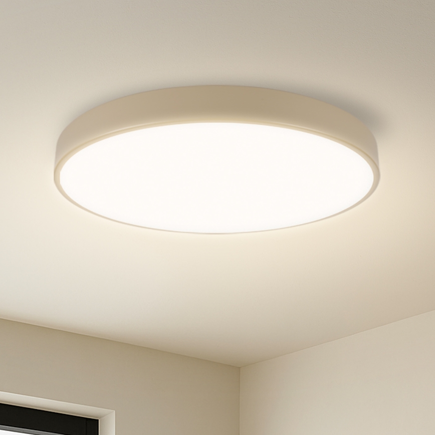 Brilagi - LED Ceiling Light POOL LED/60W/230V 3000/4500/6000K dia. 50 cm beige