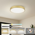 Brilagi - POOL LED Ceiling Light, 60W, 230V, 3000/4500/6000K, Ø 60 cm, Gold