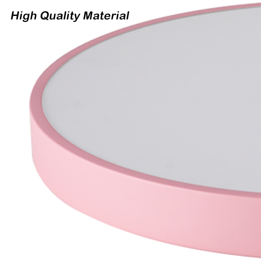 Brilagi - LED Ceiling Light POOL LED/60W/230V 3000/4000/6000K Ø 50 cm Pink