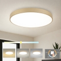 Brilagi - POOL LED Ceiling Light LED/100W/230V, Selectable 3000/4000/6000K, Ø 80 cm, Beige