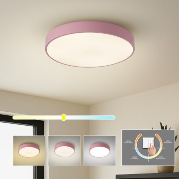 Brilagi - POOL LED Ceiling Light LED/48W/230V 3000/4000/6000K, dia. 40 cm, pink