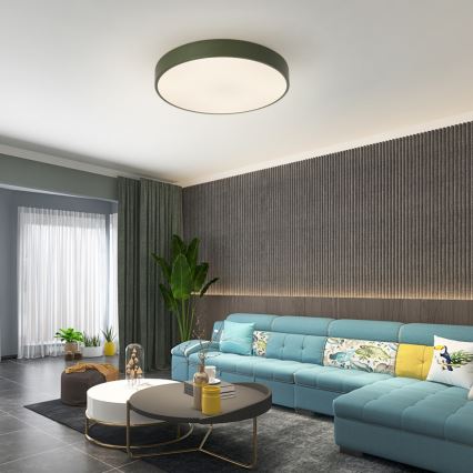 Brilagi - POOL LED Ceiling Light, 60W/230V, 3000/4000/6000K, Ø 50 cm, Green