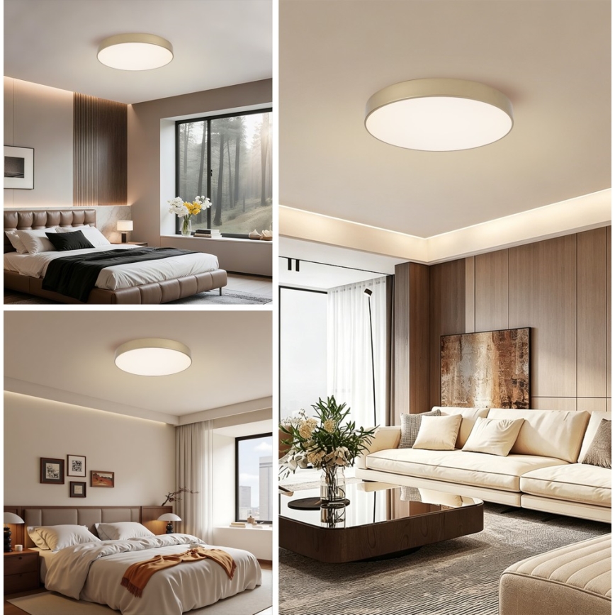BRILAGI - POOL LED Ceiling Light LED/60W/230V 3000/4000/6000K Ø 50 cm Gold