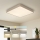 Brilagi - POOL LED Dimmable Ceiling Light LED/36W/230V 3000-6000K 40x40 cm Beige + Remote Control