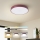 Brilagi - POOL LED Dimmable ceiling light LED/36W/230V 3000-6000K Ø 30 cm burgundy + remote control