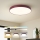Brilagi - POOL LED Dimmable Ceiling Light LED/60W/230V 3000-6000K Ø 50 cm Burgundy + Remote Control