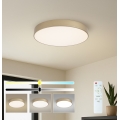 BRILAGI - POOL LED Dimmable Ceiling Light LED/60W/230V 3000-6000K Ø 50 cm Gold + Remote Control