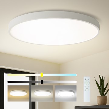 Brilagi - POOL SMART Dimmable LED Ceiling Light LED/180W/230V 3000–6000K Ø 120 cm Tuya Wi‑Fi white + remote control