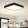 Brilagi - POOL SQUARE LED Ceiling Light LED/48W/230V 3000/4500/6000K 50x50 cm Black
