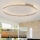 Brilagi - PORTOFINO Dimmable LED Ceiling Light, 85W, 230V, 3000–6000K, Ø 120 cm, Beige + Remote Control
