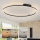 Brilagi - PORTOFINO Dimmable LED Ceiling Light LED/85W/230V 3000-6000K Ø 120 cm Black + Remote Control