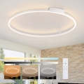 Brilagi - PORTOFINO Dimmable LED Ceiling Light LED/85W/230V 3000-6000K Ø 120 cm White + Remote Control