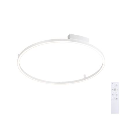 Brilagi - PORTOFINO Dimmable LED Ceiling Light 60W/230V, 3000–6000K, Ø 80 cm, White + Remote Control