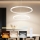 Brilagi - PORTOFINO LED dimmable cable pendant light LED/98W/230V 3000-6000K Ø 80 cm white + remote control
