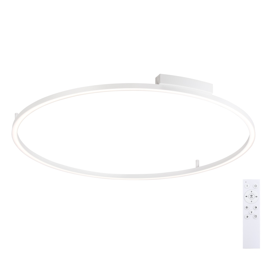 Brilagi - LED Dimmable Ceiling Light PORTOFINO LED/85W/230V 3000-6000K Ø 120 cm White + Remote Control