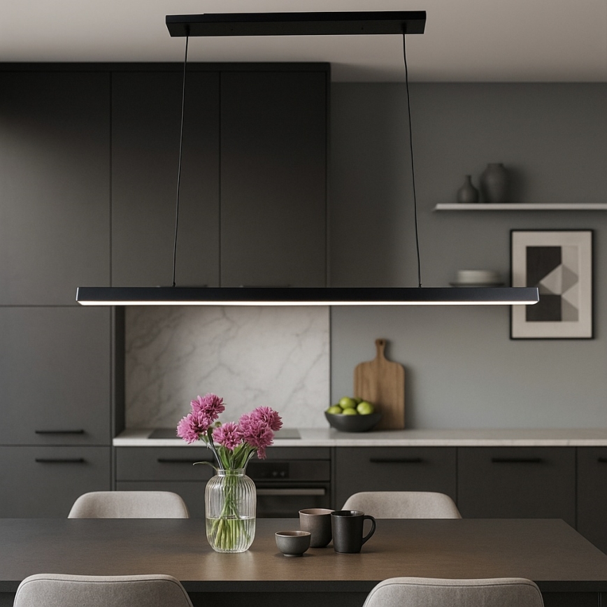 Brilagi - PPAXIS LED Cable Pendant Light 30W/230V 120 cm Black