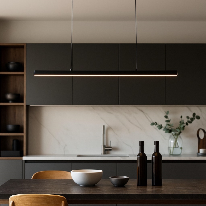 Brilagi - PPAXIS LED Cable Pendant Light 30W/230V 120 cm Black