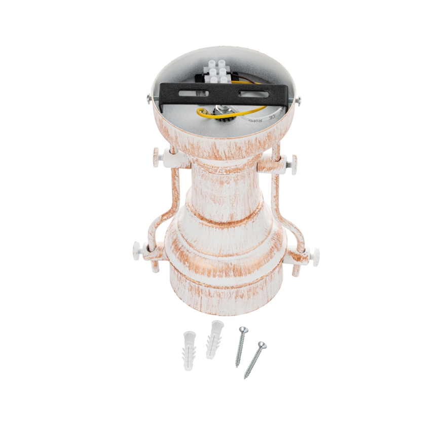 Brilagi - PYRONIC Ceiling Light 1xE27/40W/230V Ø 32 cm Cream/Patina