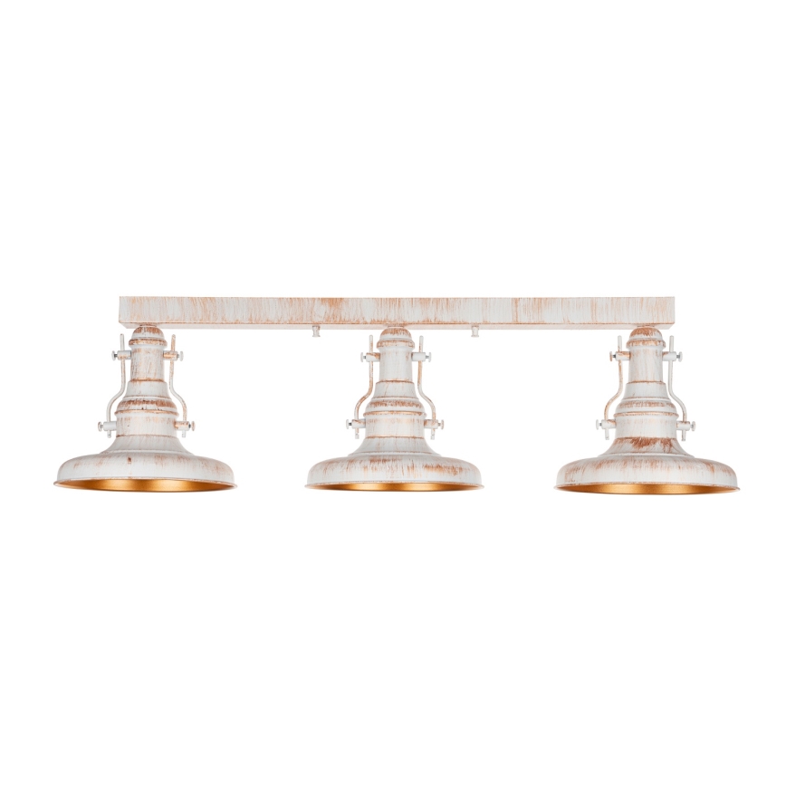 Brilagi - PYRONIC Ceiling Light 3xE27/40W/230V, Cream with Patina Finish
